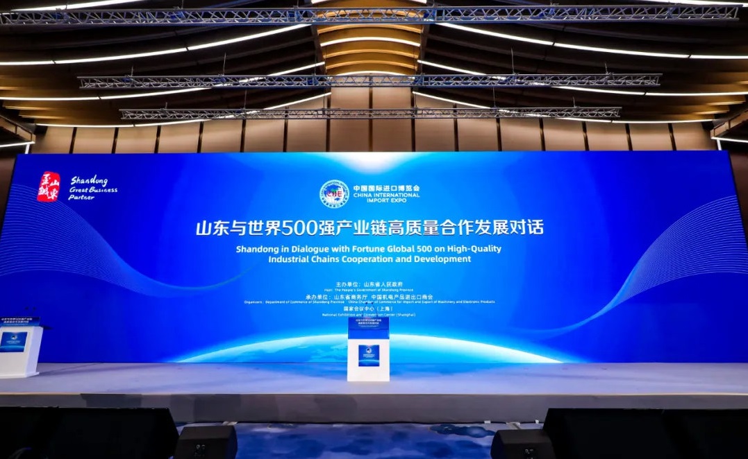 山東美正參加山東省人民政府舉辦的世界500強(qiáng)企業(yè)連線會(huì)議代表，受省長(zhǎng)李干杰親自接見